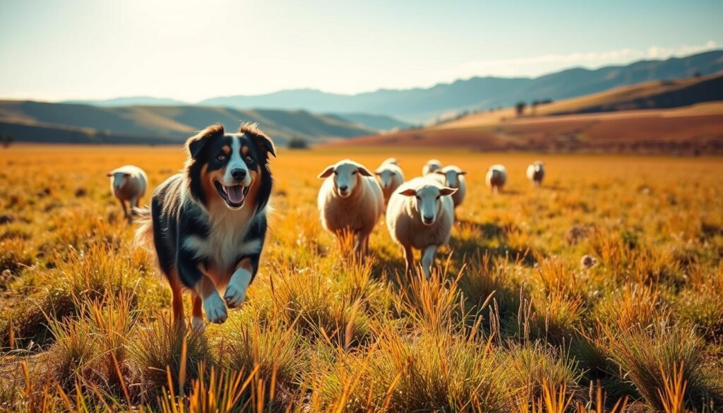 Australian Shepherd herding ancestry