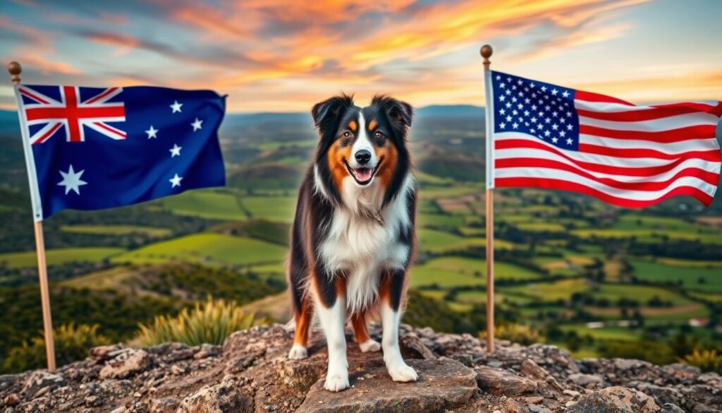 Australian Shepherd migration history