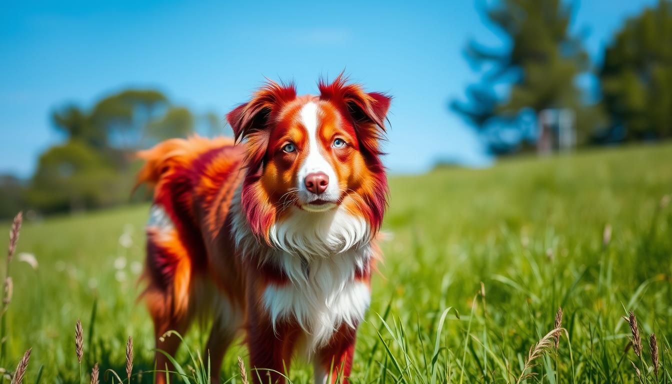 Red Merle Australian Shepherd