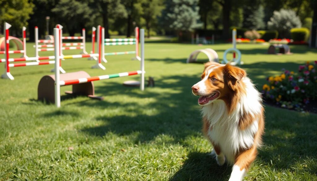 red merle australian shepherd training