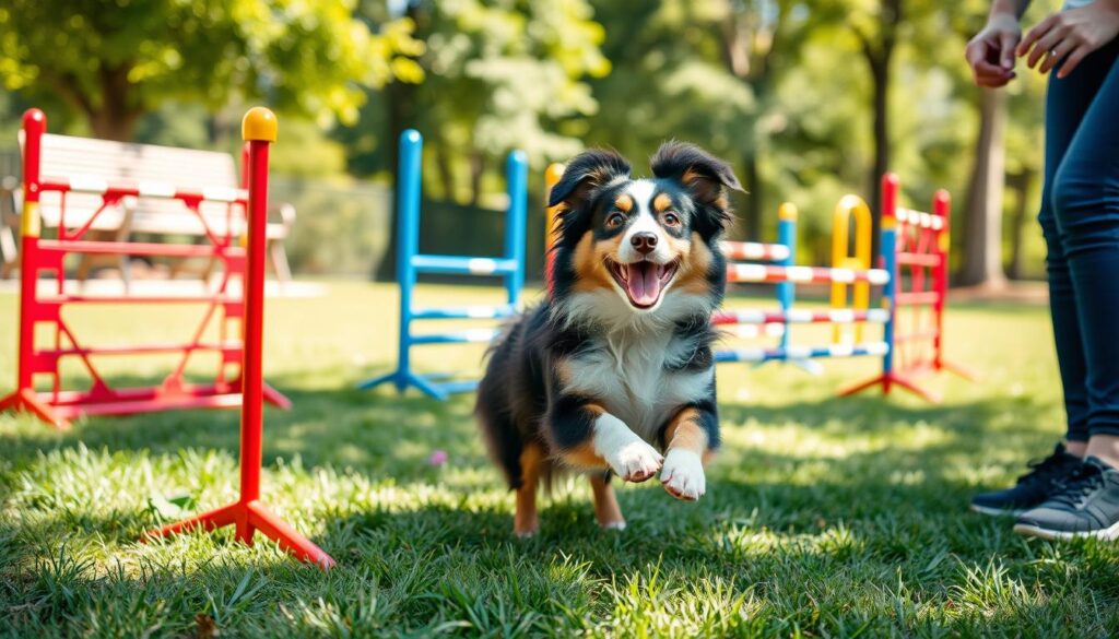 training toy australian shepherds