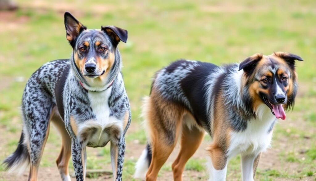 Australian Cattle Dog/Blue Heeler & Australian Shepherd Mix size