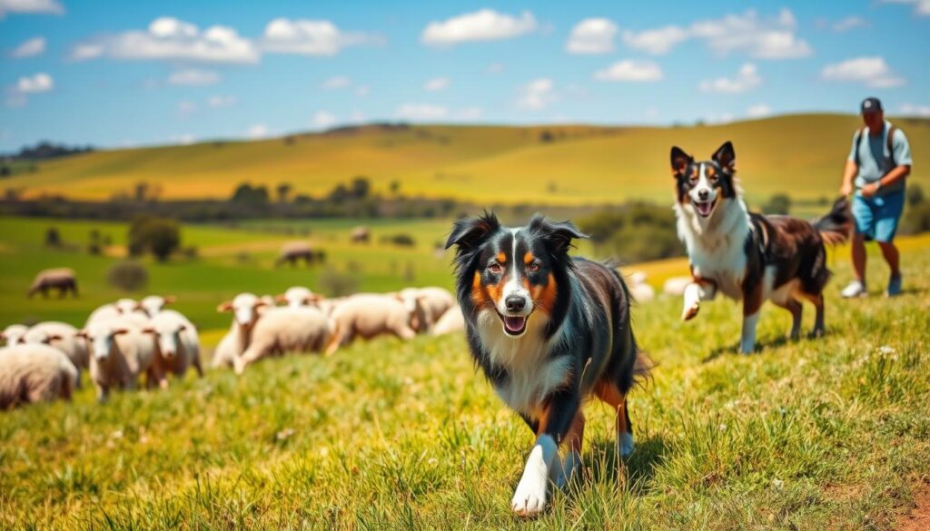 Australian Shepherd history and Border Collie personality