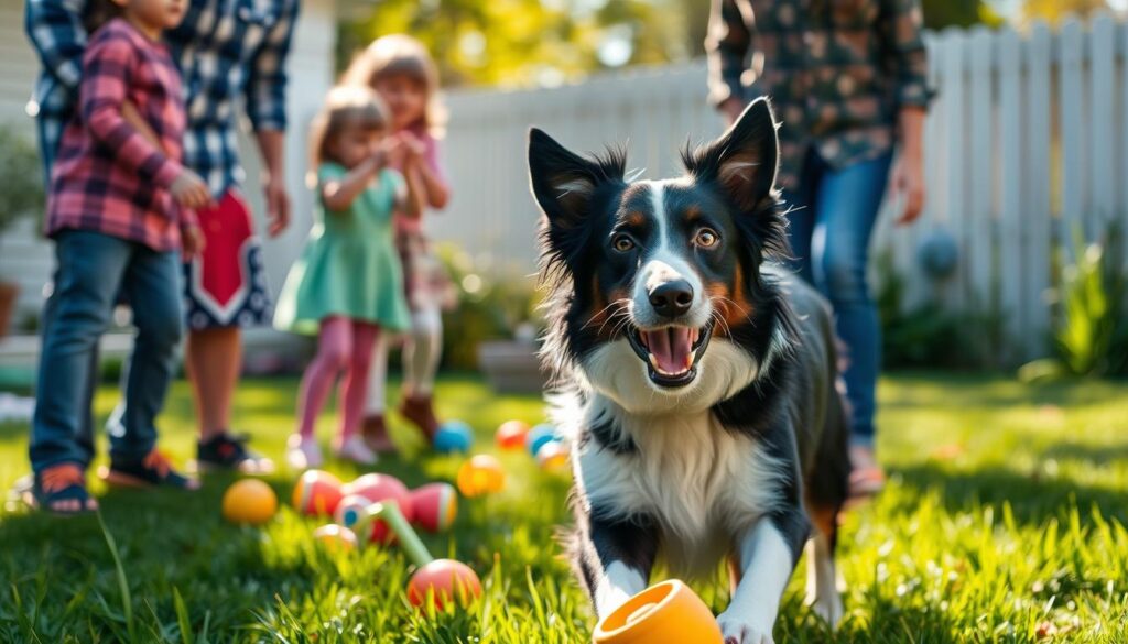 Border Collie Intelligence and Family Behaviors