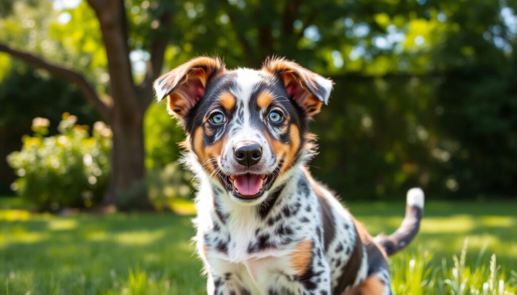 Catahoula leopard dog australian shepherd mix puppy