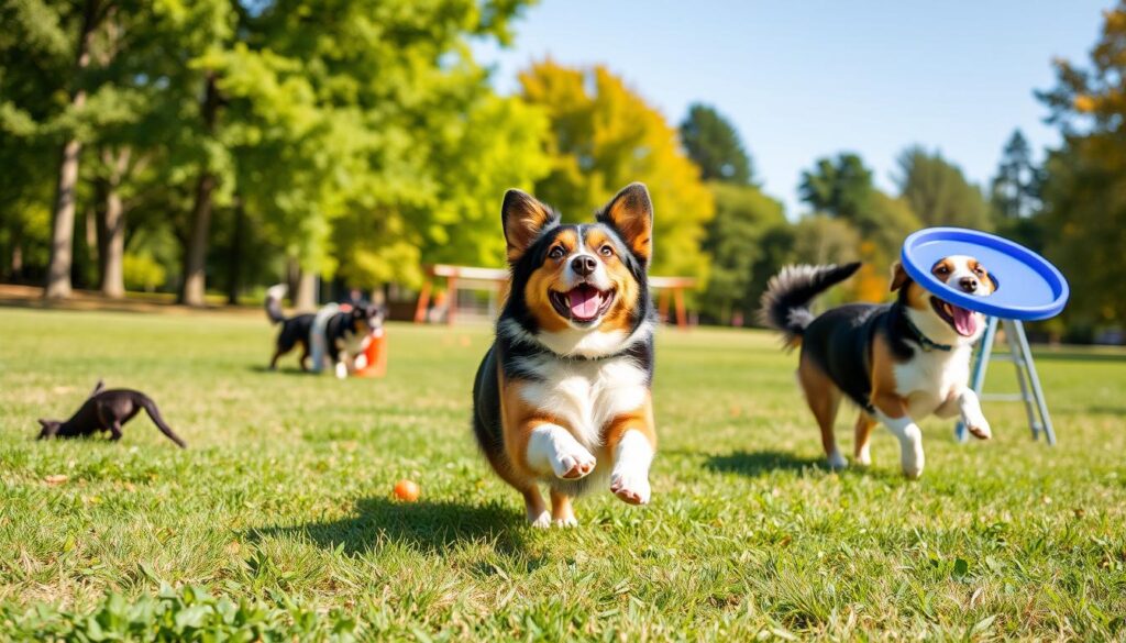 Corgi Australian Shepherd mix exercise requirements