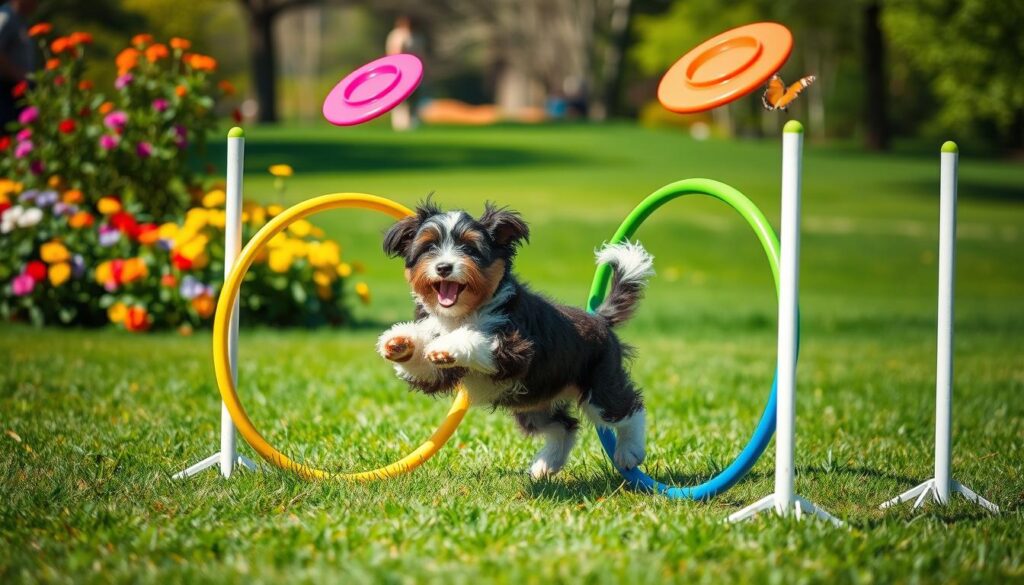 Fun activities for mini aussiedoodles