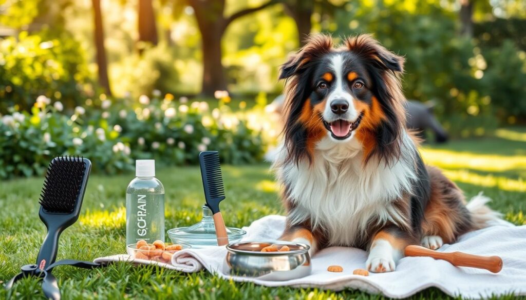 alternatives to shaving Australian Shepherd coat care