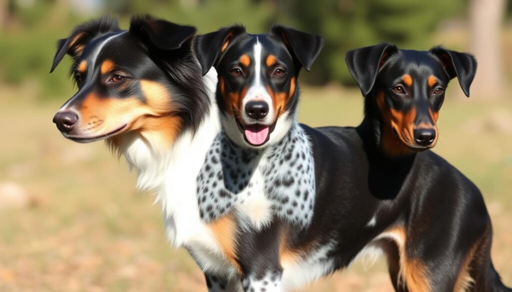 australian shepherd doberman mix colors