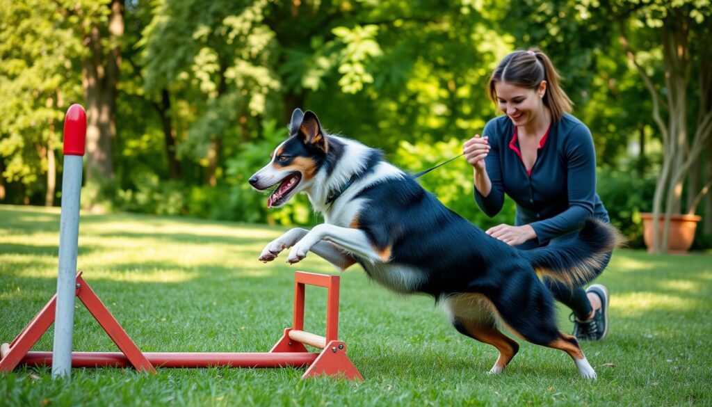 australian shepherd doberman mix training