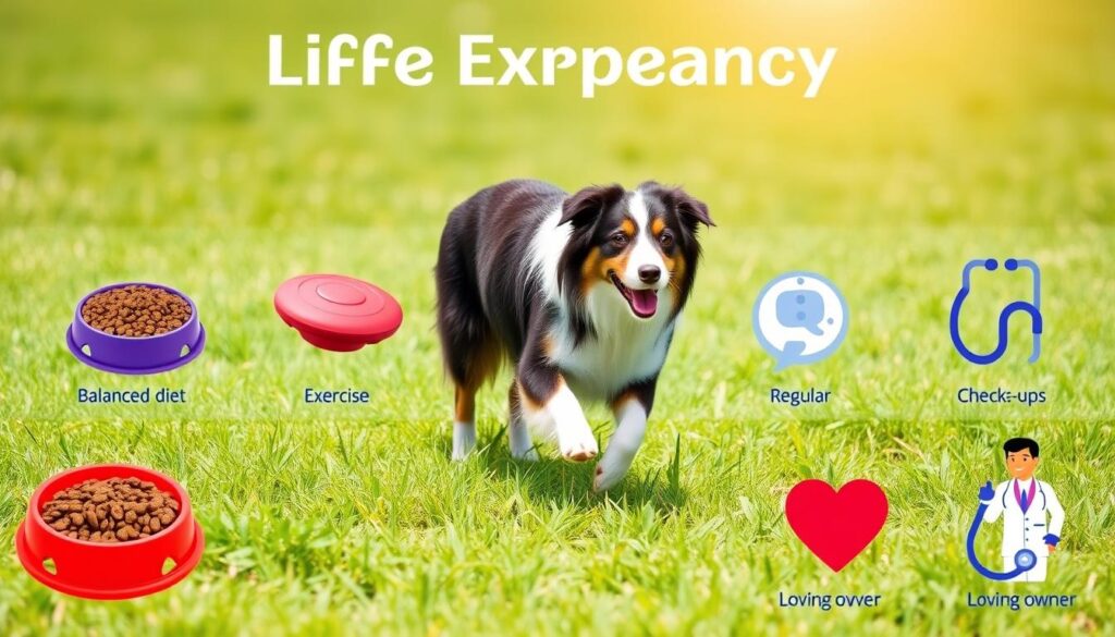 australian shepherd lifespan factors