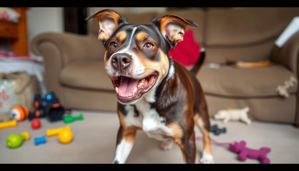 australian shepherd pitbull mix behavioral challenges