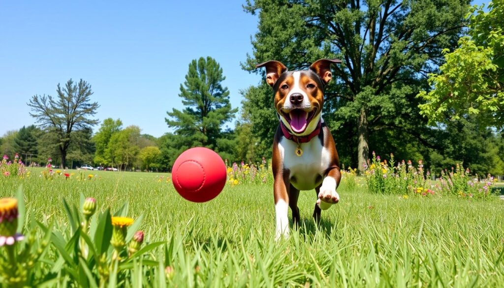 australian shepherd pitbull mix exercise needs