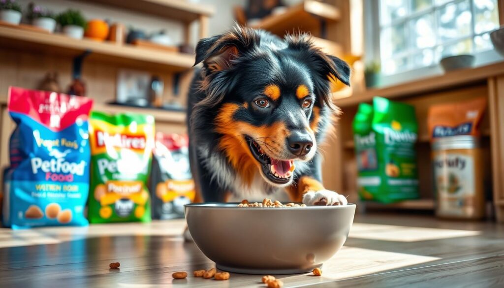 australian shepherd rottweiler mix feeding