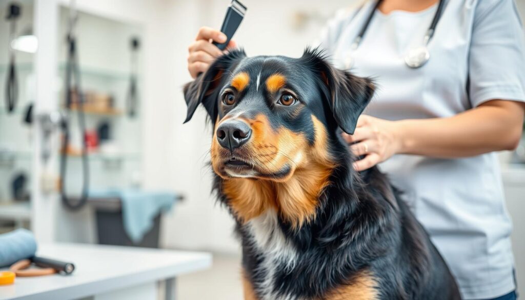 australian shepherd rottweiler mix grooming