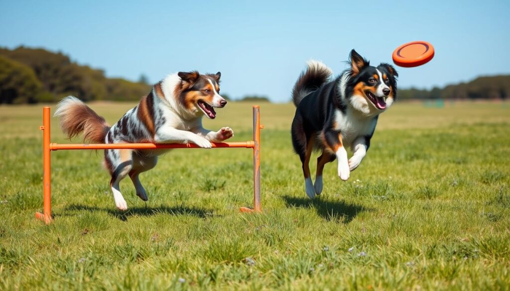 australian shepherd vs border collie energy level