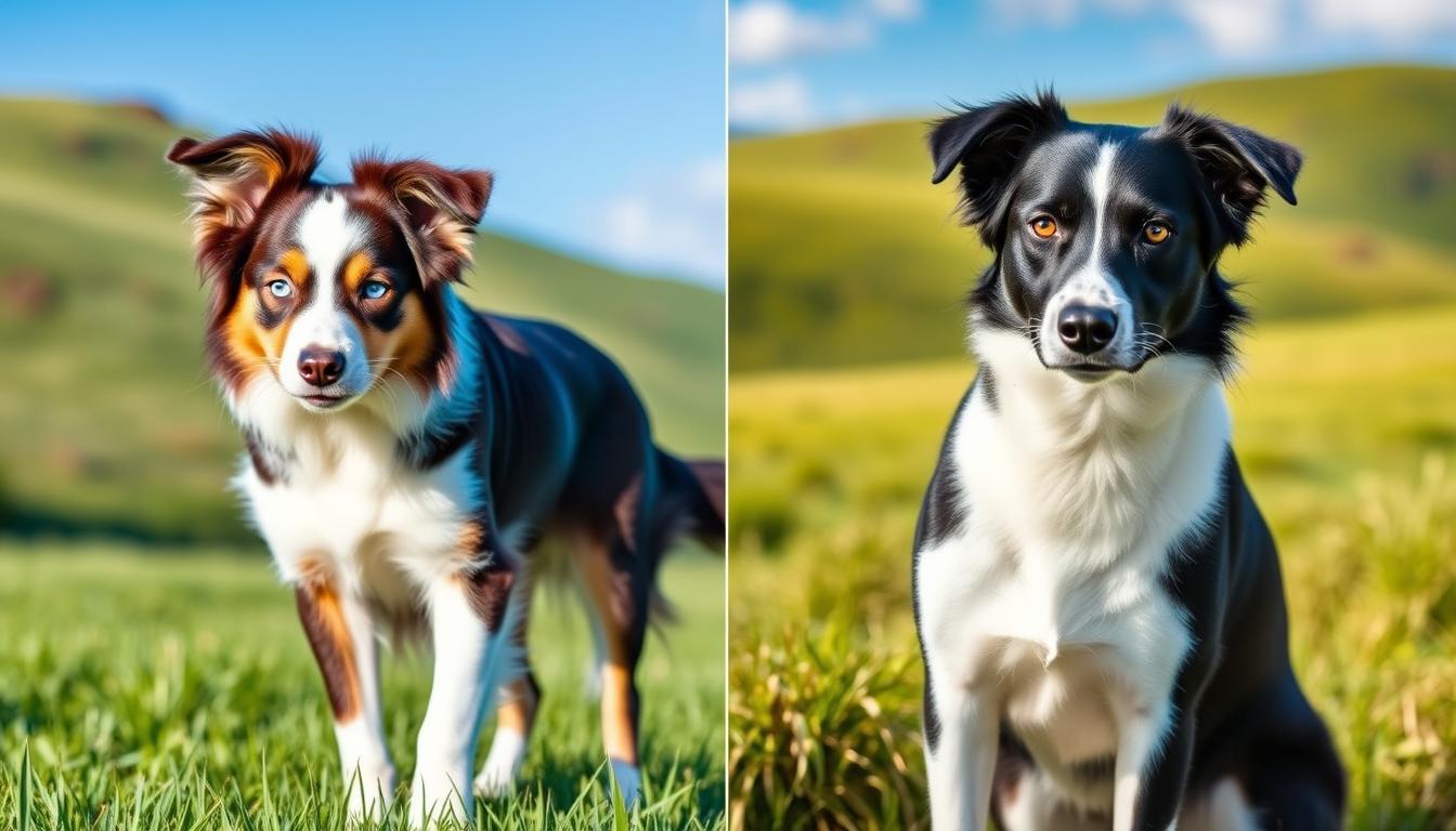 australian shepherd vs border collie