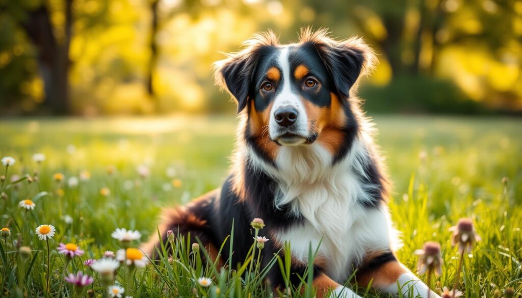 bernese mountain dog australian shepherd mix