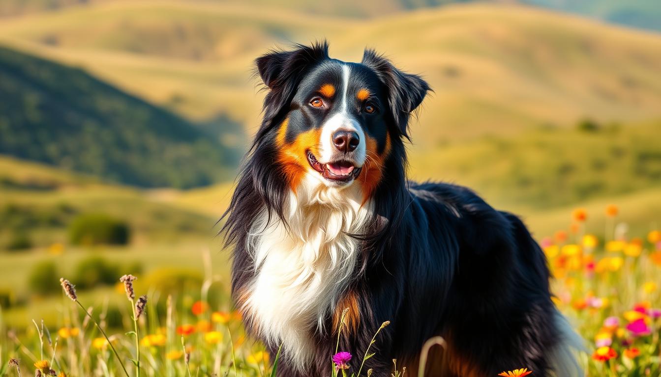 bernese mountain dog australian shepherd mix