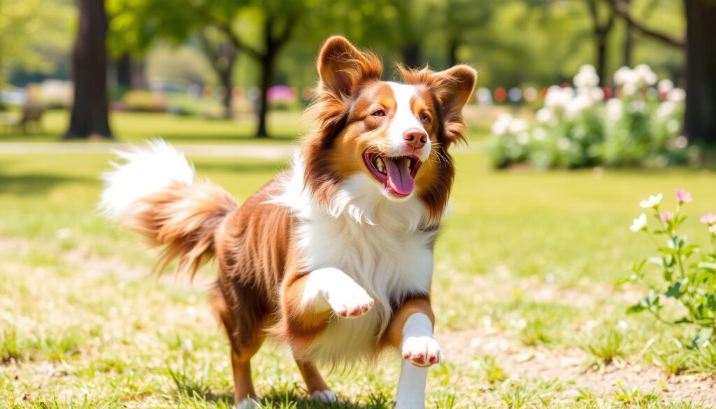 brown and white australian shepherd temperament