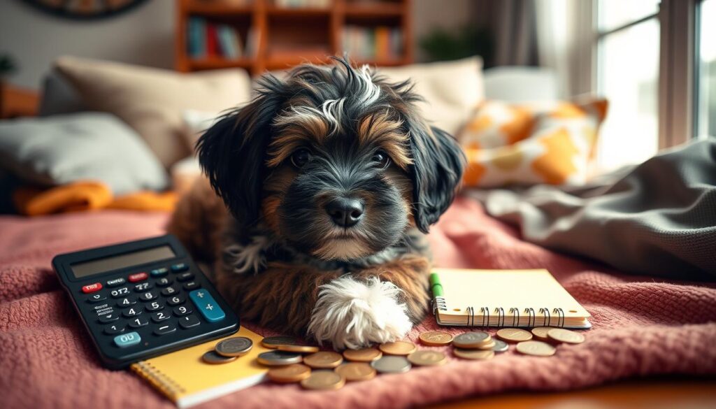 budgeting mini aussiedoodle