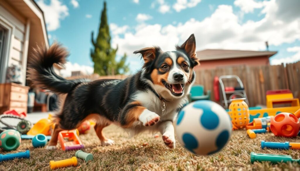 challenges australian shepherd blue heeler mix