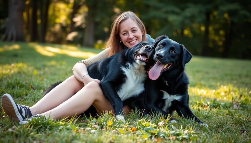 commitment to black lab australian shepherd mix