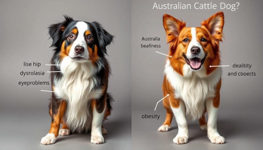 common health issues in australian shepherds and australian cattle dogs