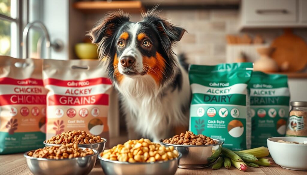 dog food allergies australian shepherds