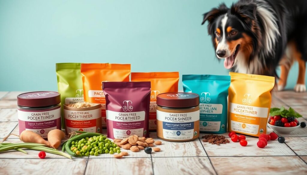 grain-free dog food for australian shepherds