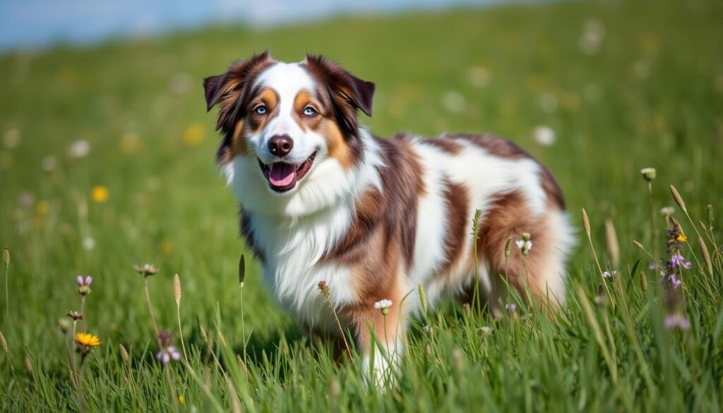 great pyrenees australian shepherd mix