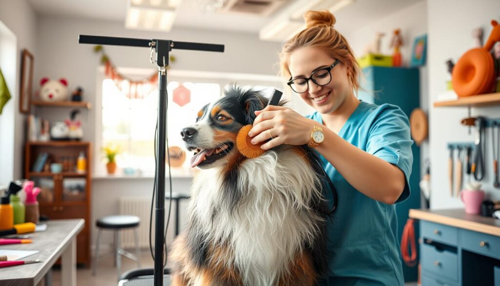 grooming australian shepherd