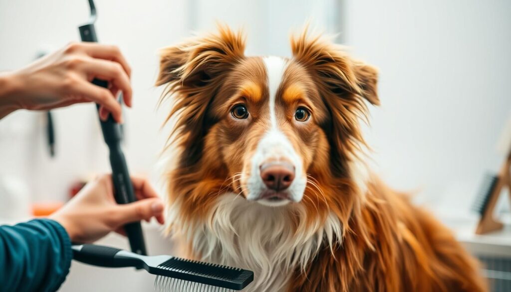 grooming australian shepherd