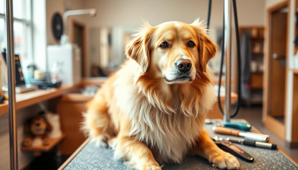 grooming golden retriever australian shepherd mix