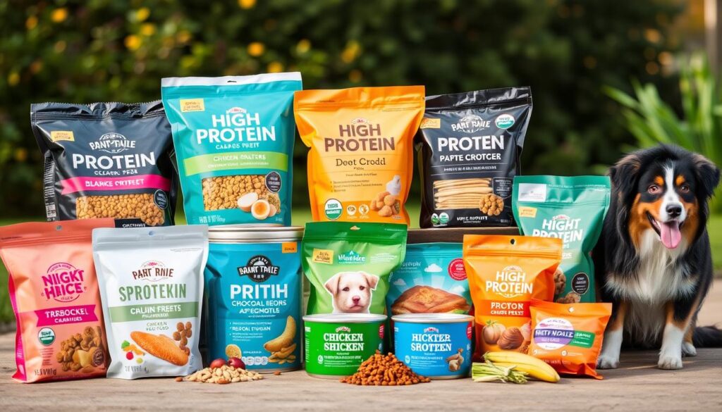 high protein dog food for australian shepherd