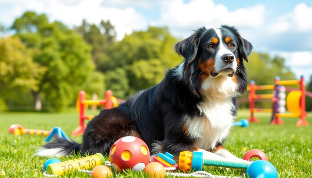 intelligence of Bernese Australian Shepherd mix