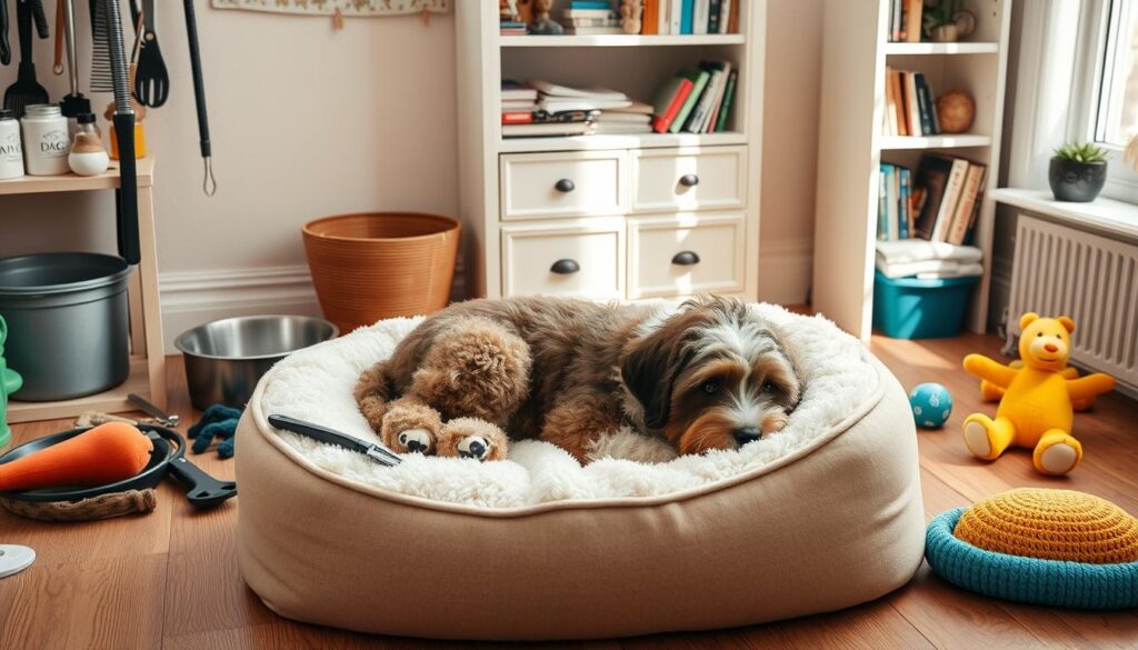 mini aussiedoodle care needs