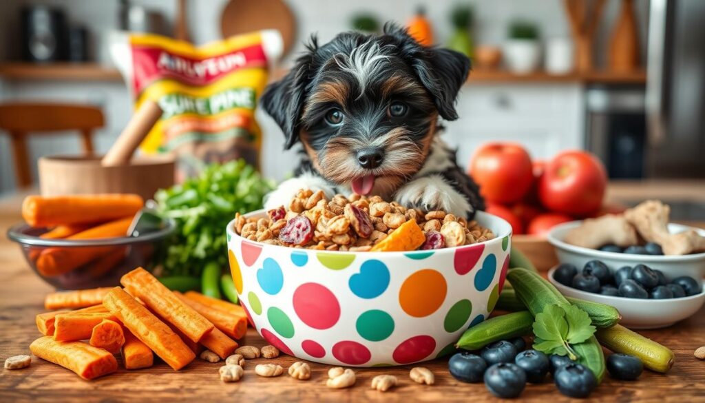 mini aussiedoodle diet