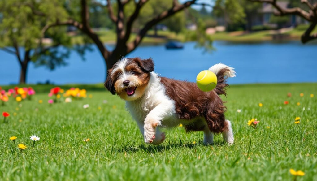 mini aussiedoodle exercise needs