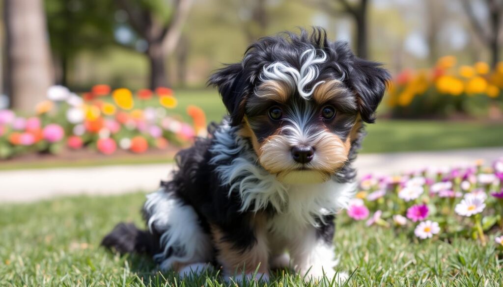 mini aussiedoodle features