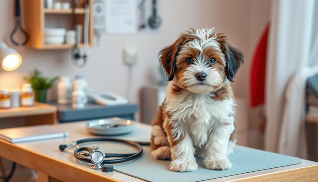 mini aussiedoodle health costs