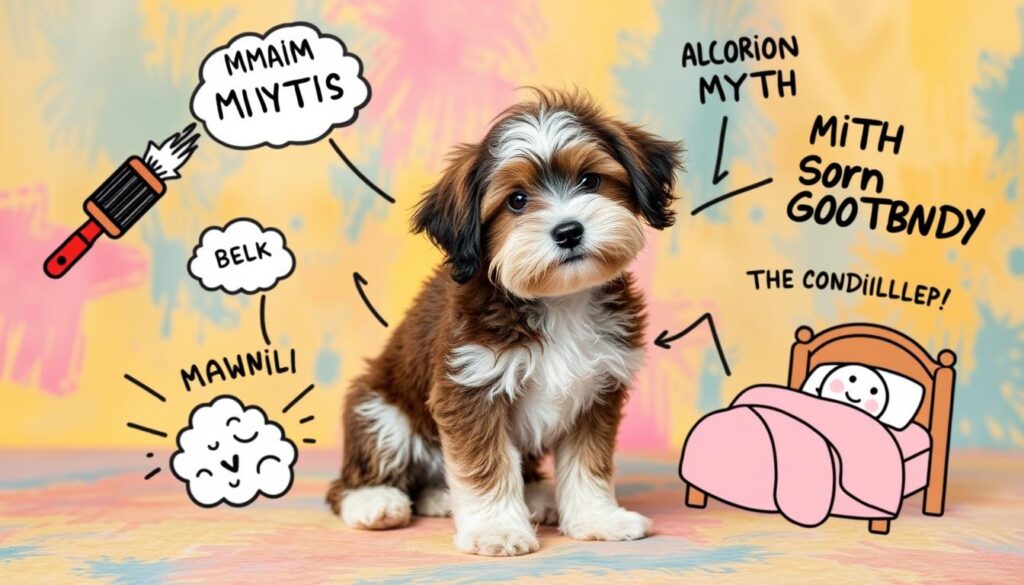 mini aussiedoodle myths