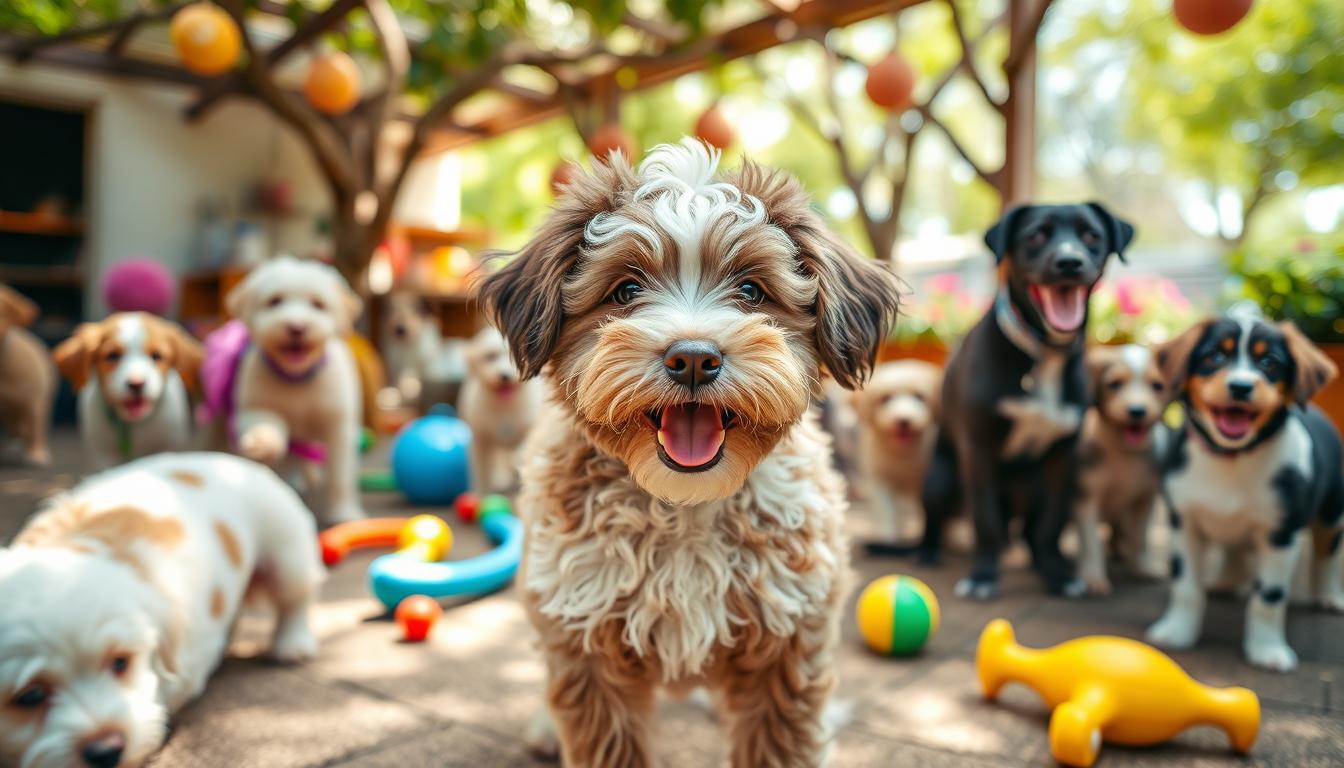 mini aussiedoodle rescue