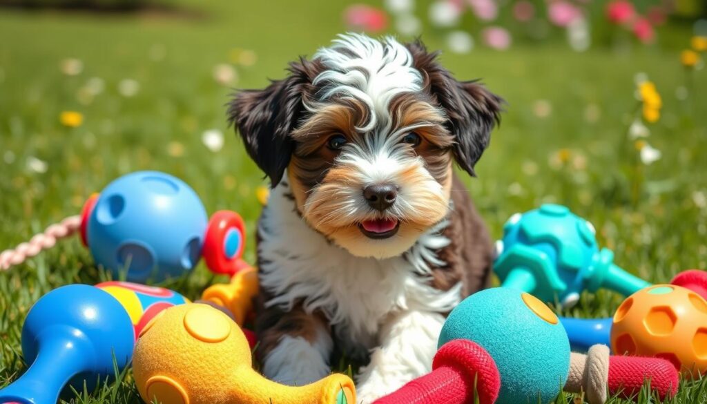 mini aussiedoodle temperament