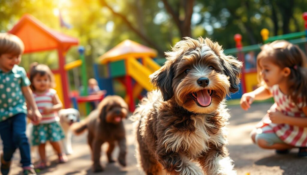 mini aussiedoodle temperament