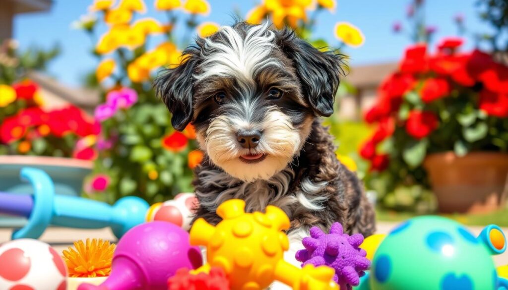 mini aussiedoodle temperament traits