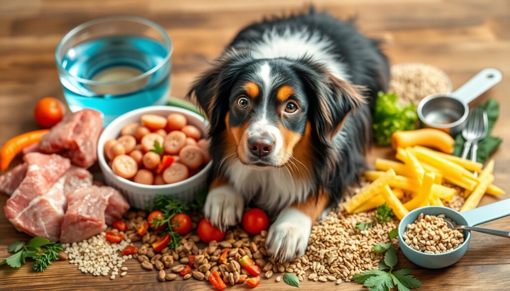 optimal nutrition for Bernese Australian Shepherd Cross