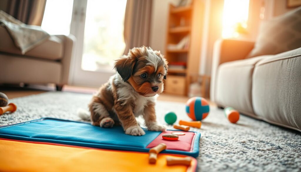 potty training teacup mini aussiedoodles