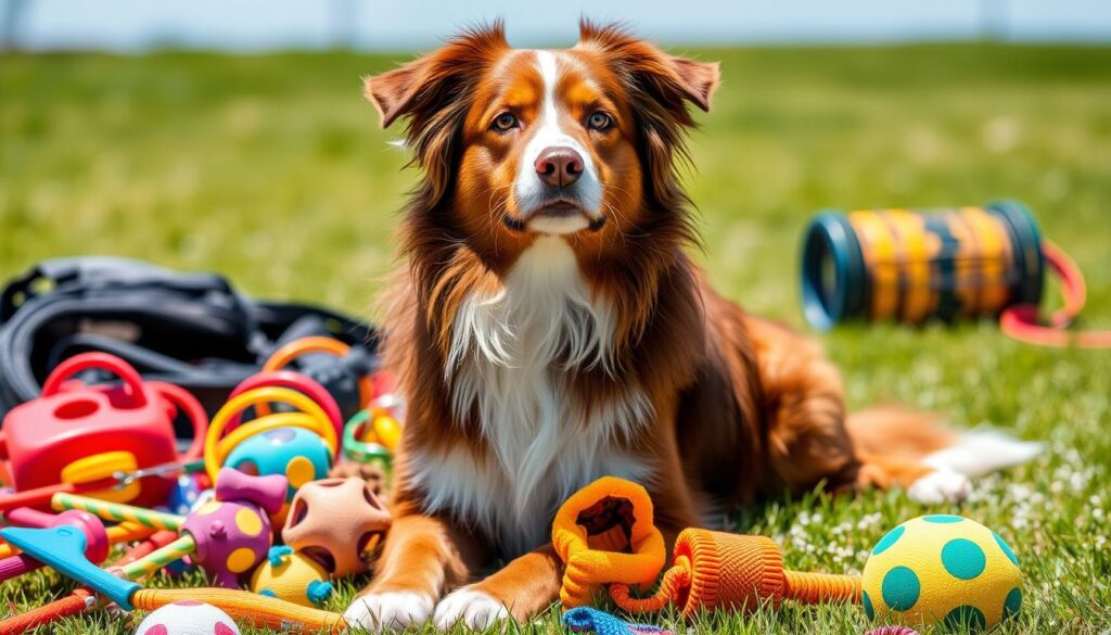 red tricolor australian shepherd intelligence