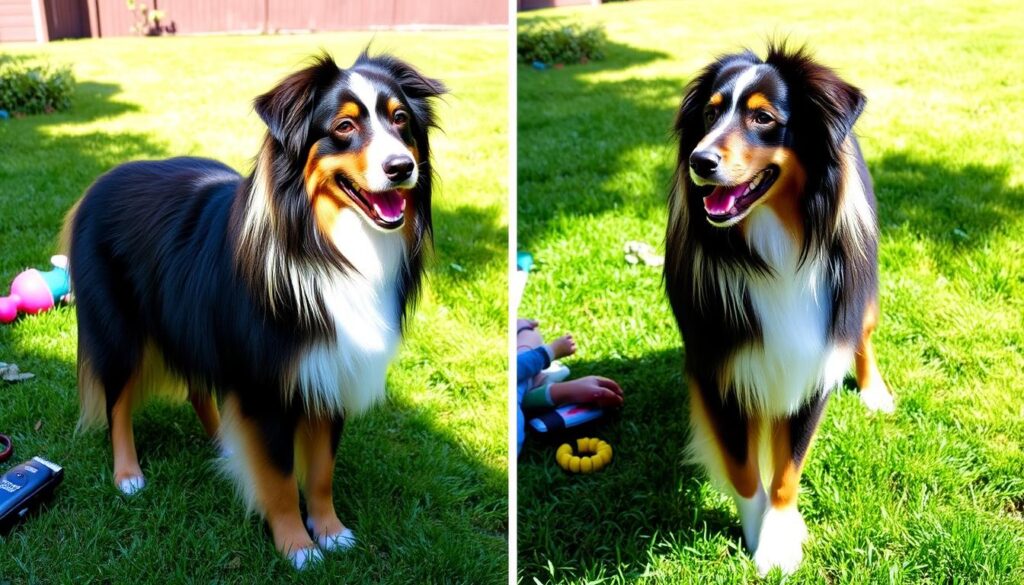 shave australian shepherd